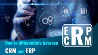 How to differentiate between CRM and ERP